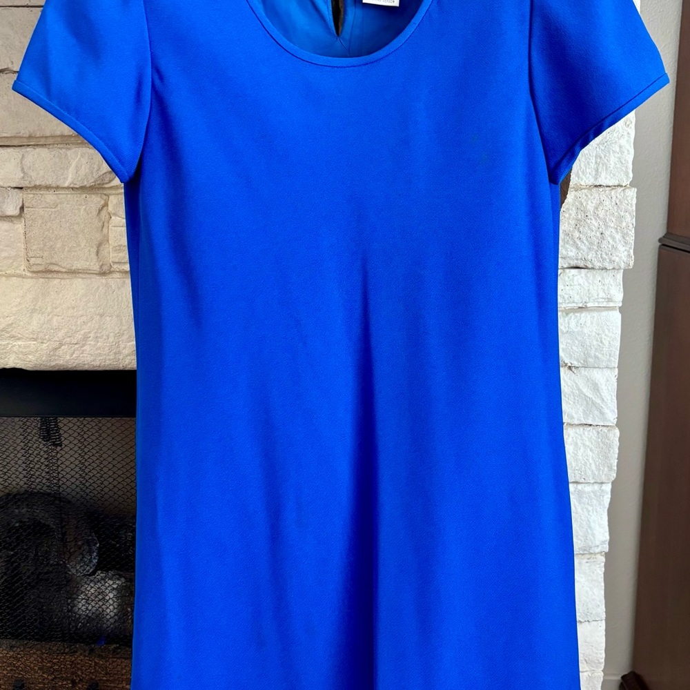 Vintage Liz Claiborne Vibrant Blue Dress